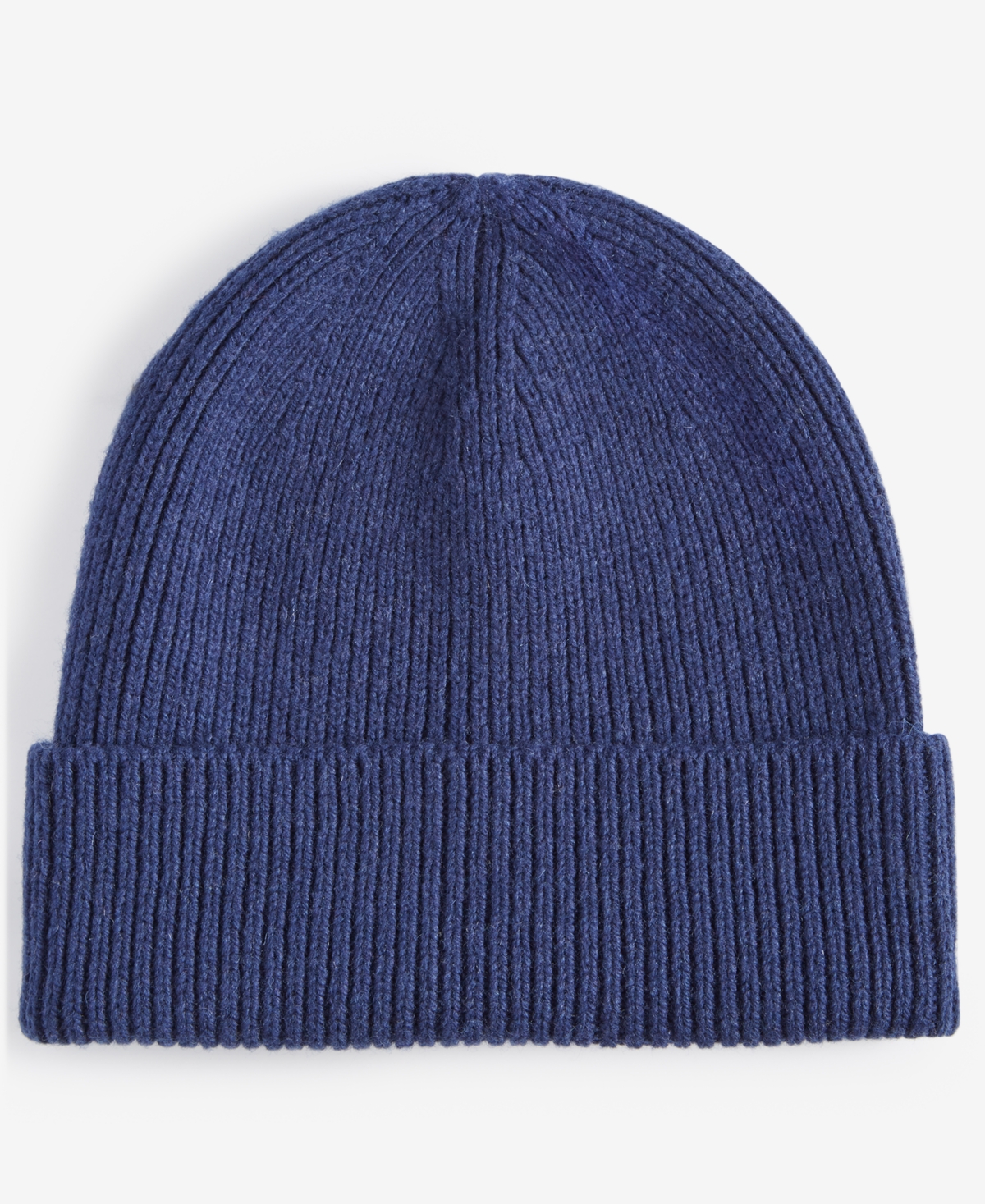 Club Room Men's Merino Wool Beanie, Created For Macy's In Navy