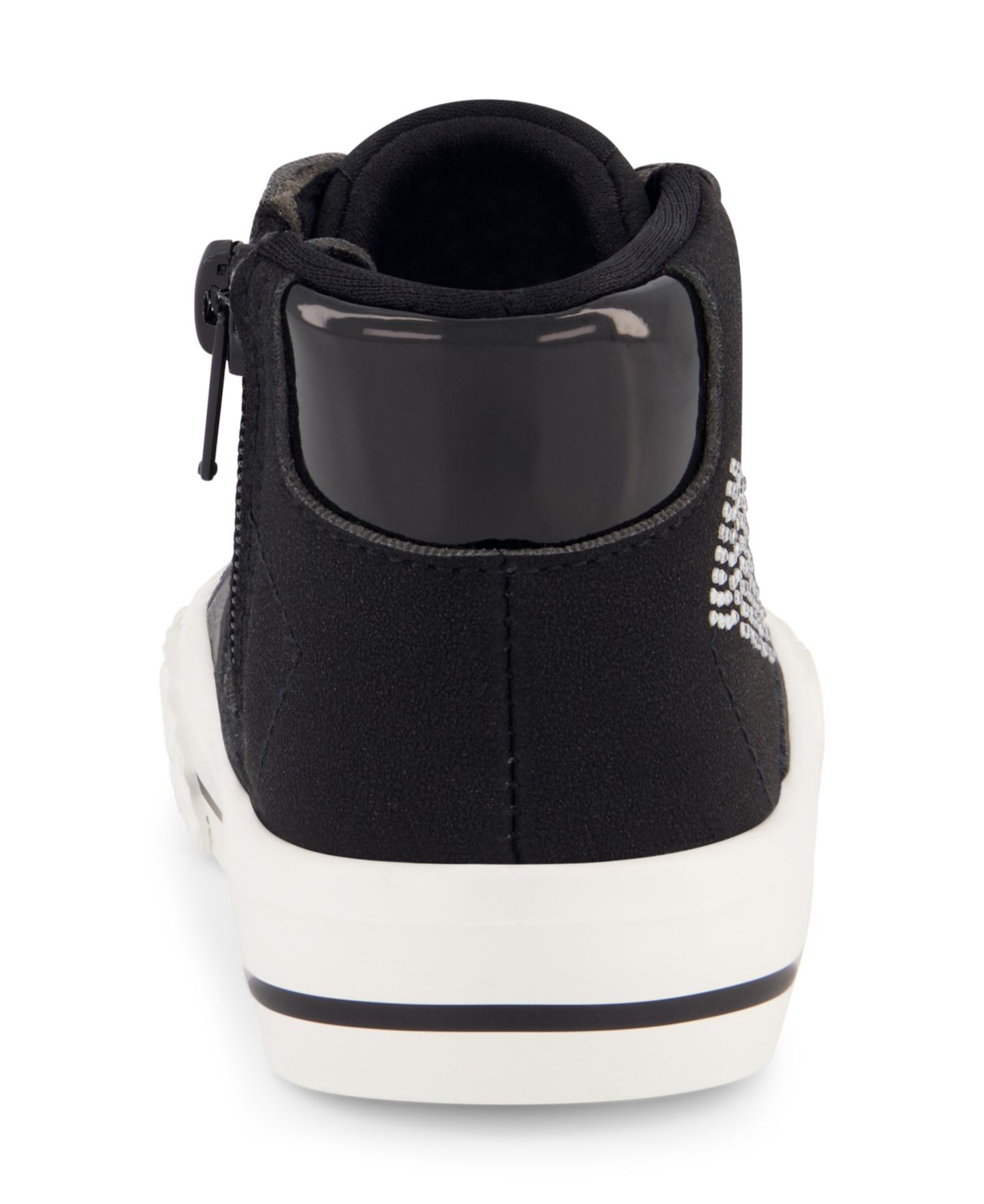 Кроссовки DKNY Hannah Melissa Fashion Sneaker для девочек-малышей, цвет: Чёрный — фото 4