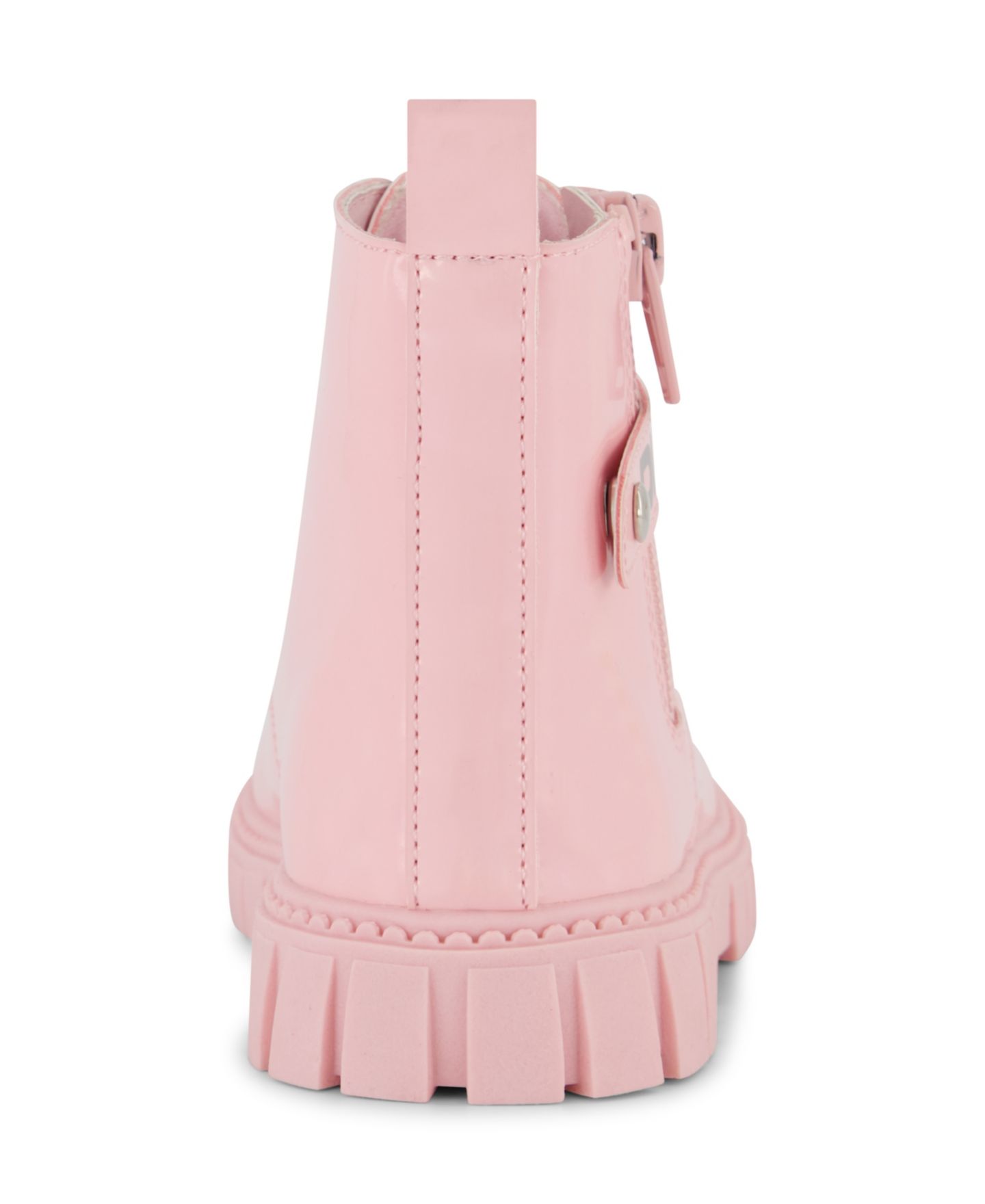 Ботинки DKNY Carrie Side Zipper Lug Boot для девочек-малышей, цвет: Чёрный — фото 11