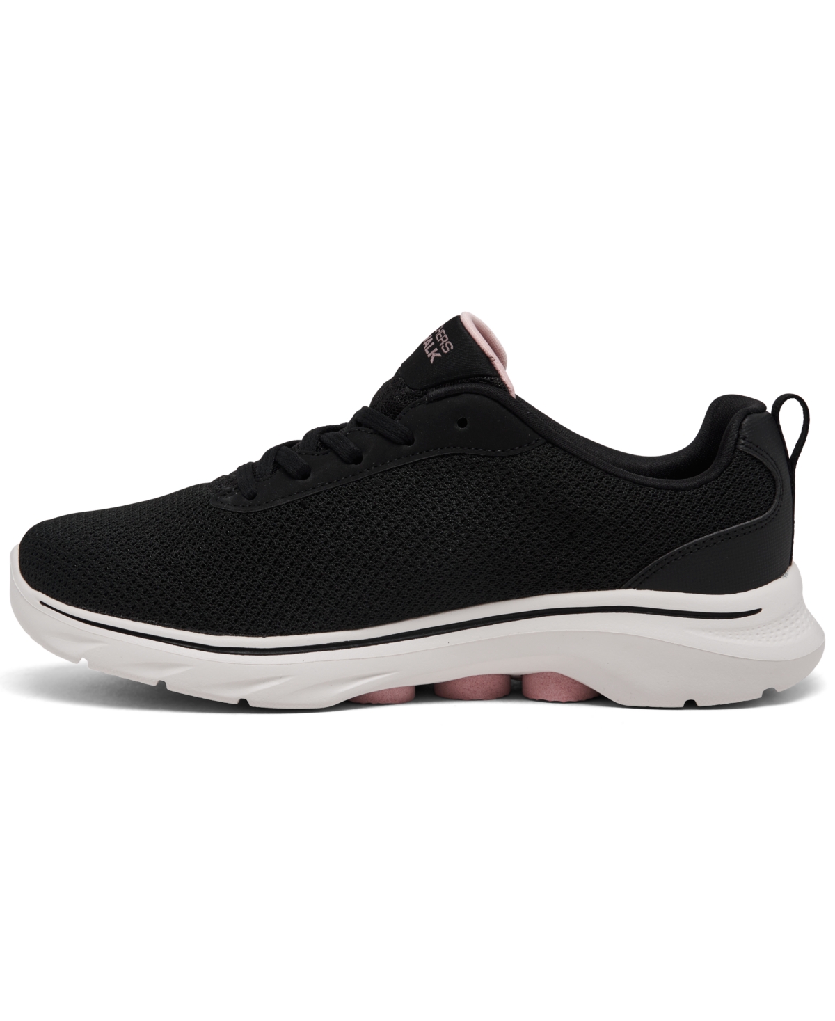 Skechers Women's Go Walk 7 - Clear Path Casual Walking Sneakers from Finish Line -Pink