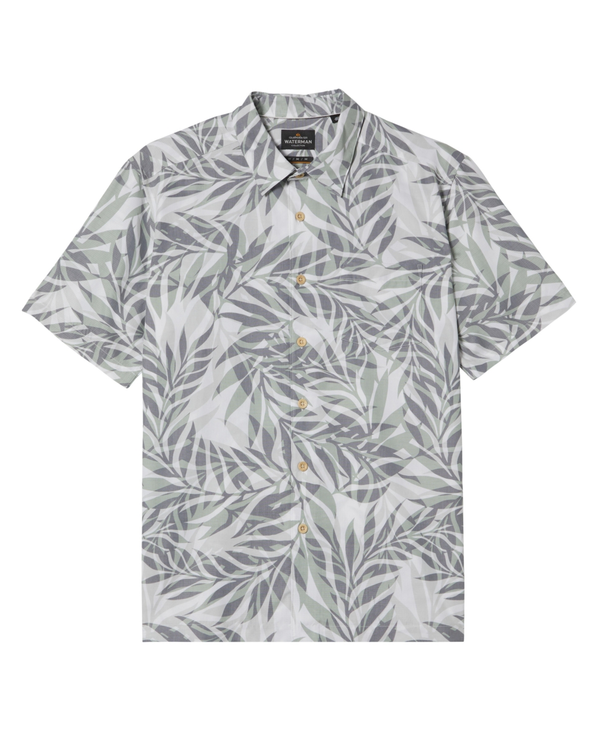 Quiksilver Waterman Men's Shoreline Short Sleeve Shirt In Dolphin Print 4