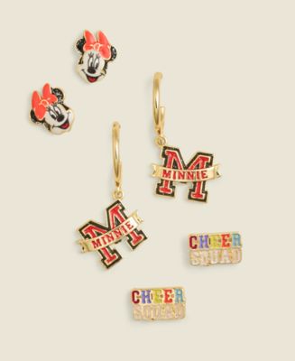 Disney x Macy's Minnie Mouse ピアス BaubleBar Disney | Macy's Minnie Mouse Cheer Squad 3 Pair