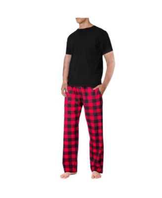 Men's Short Sleeve Knit Pajama Set
