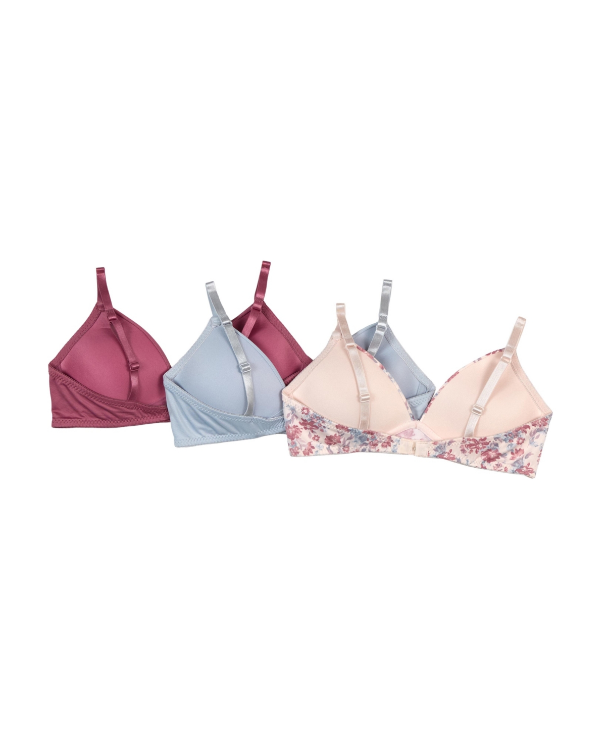 Tahari Girls Molded Wireless Training Bra 3-Pack