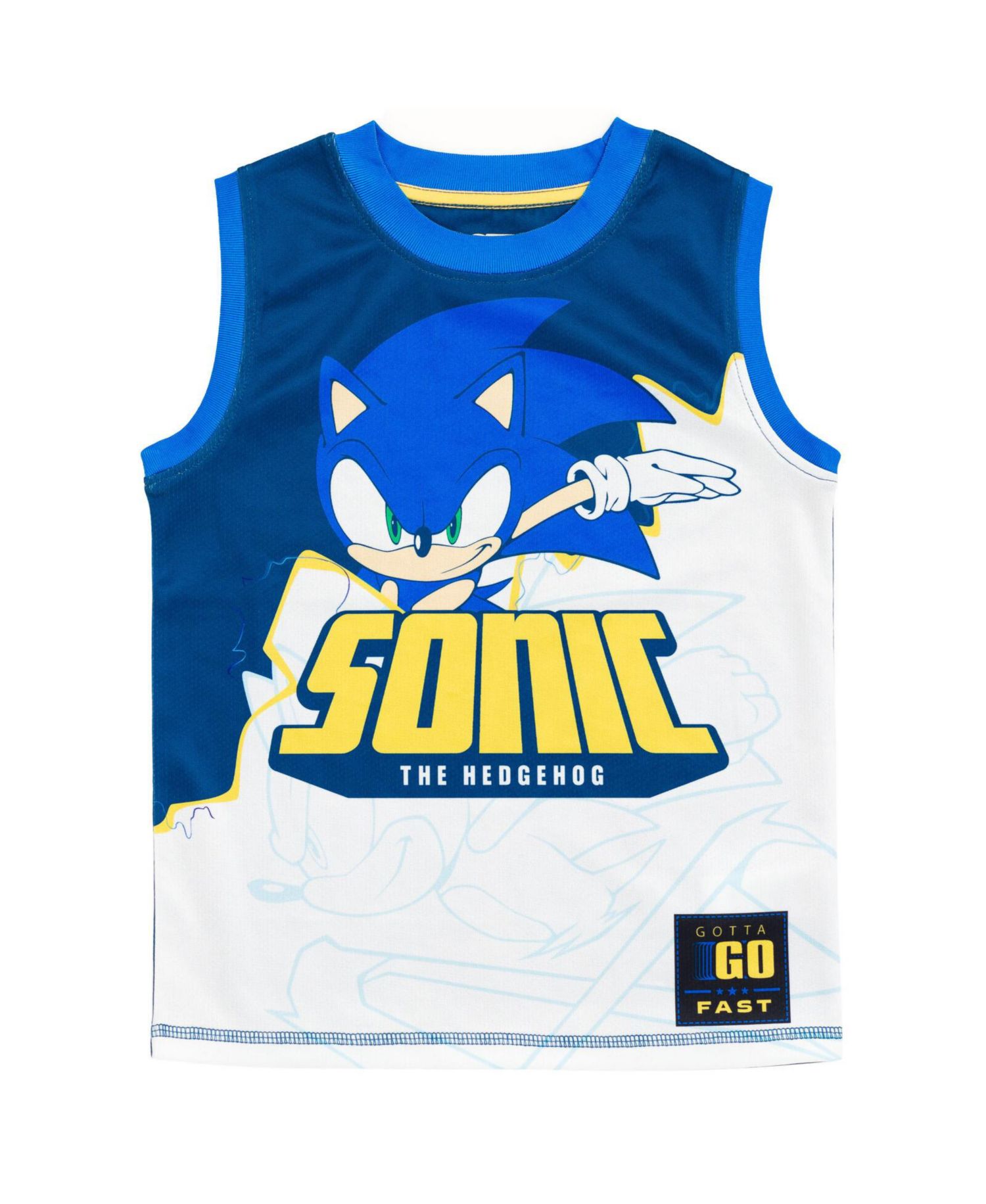 Boys 4-20 Sizes Sonic the Hedgehog Athletic 2-Piece Tank Top and Shorts Set