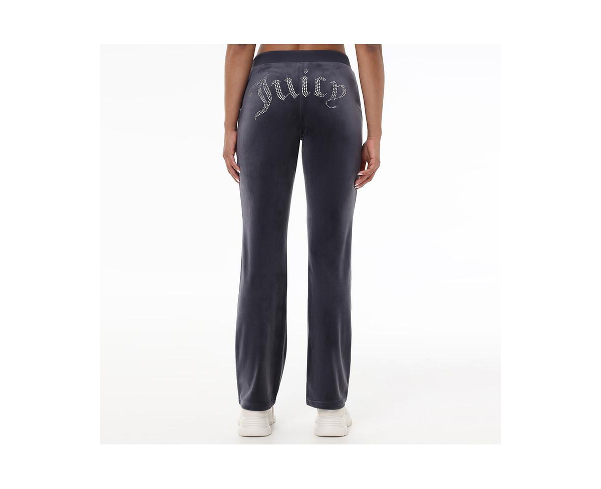 Juicy Couture Women's Og Big Bling Velour Track Pants