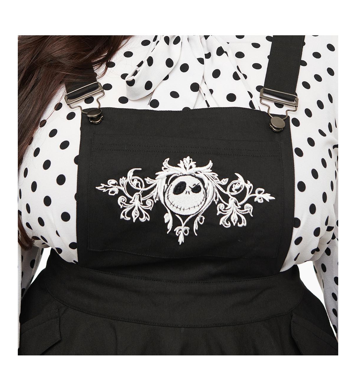 Unique Vintage Plus Size Brionne Pinafore Skirt