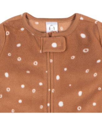 Baby Girls Microfleece Long Sleeve Wearable Blanket Sleeper