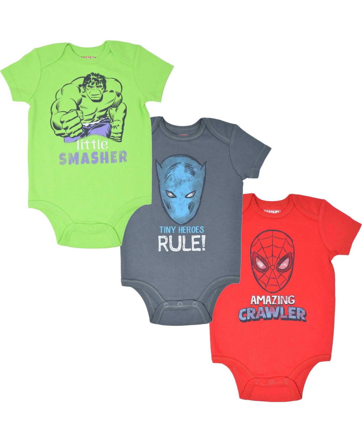 Baby Boys 3 Pack Bodysuits