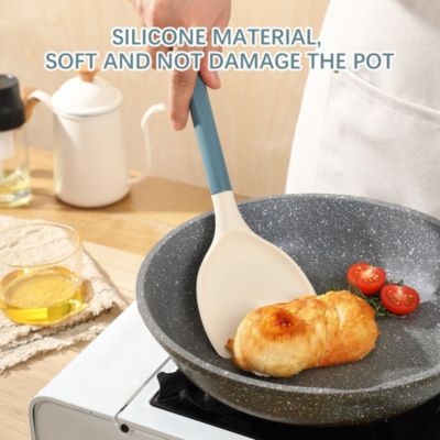 Silicone 21-Piece Kitchen Utensil Set with Holder