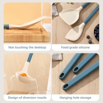 Silicone 21-Piece Kitchen Utensil Set with Holder