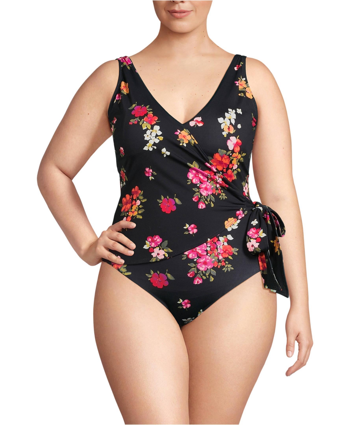 Lands end one piece swimsuits online