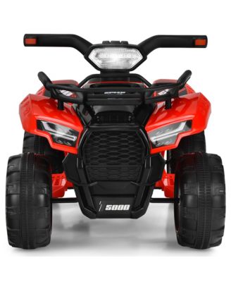 6V Kids ATV Quad Electric Ride On Car Toy Toddler with LED Light MP3
