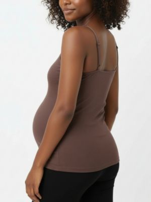 Maternity Clip Down Nursing Tank Top Cami - Motherhood
