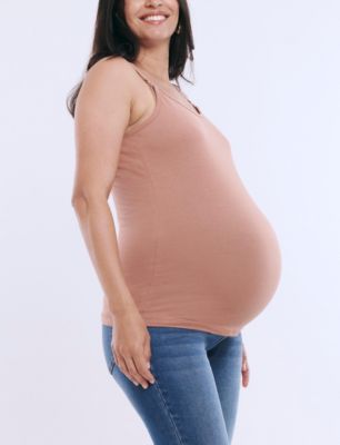 Maternity Clip Down Nursing Tank Top Cami - Motherhood