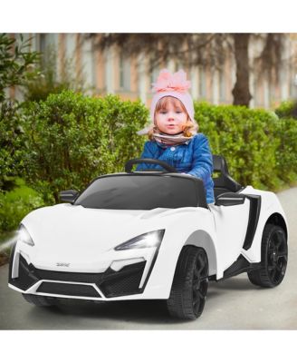 12V Kids Ride On Car 2.4G RC Electric Vehicle w/ Lights MP3 Openable Doors