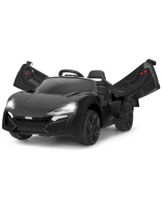 12V Kids Ride On Car 2.4G RC Electric Vehicle w/ Lights MP3 Openable Doors