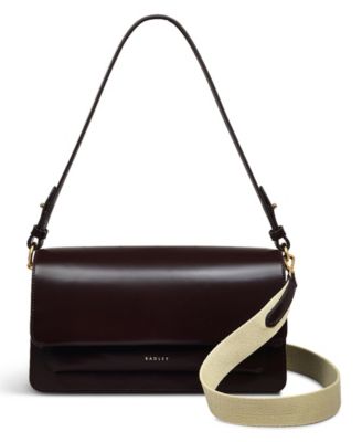 Radley London Leather Lane Flap Over Shoulder Bag - Macy's