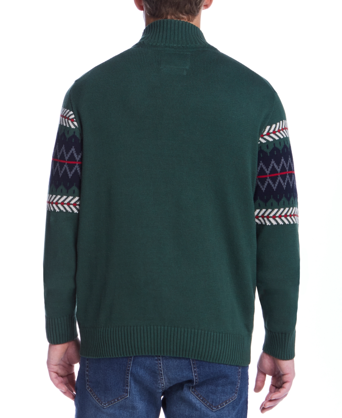 Weatherproof Vintage Men's Nordic Quarter-Zip Sweater