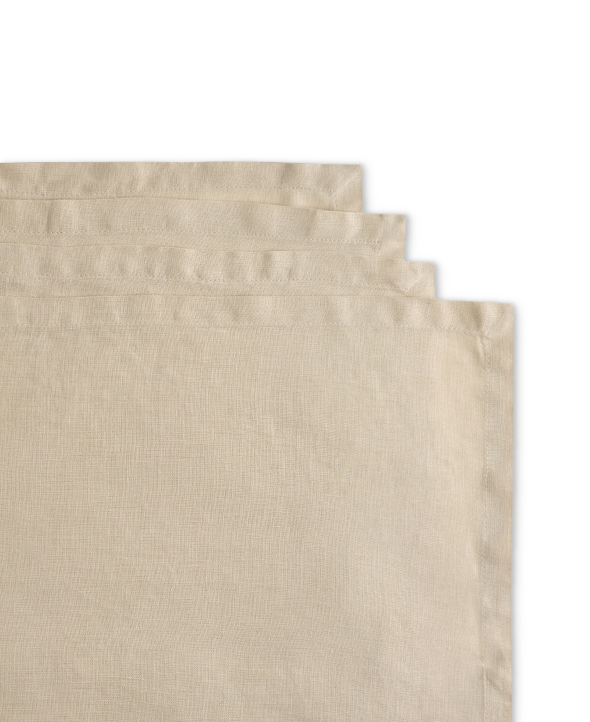 Year & Day Linen Solid-color Placemat, Set Of 4 In Dune