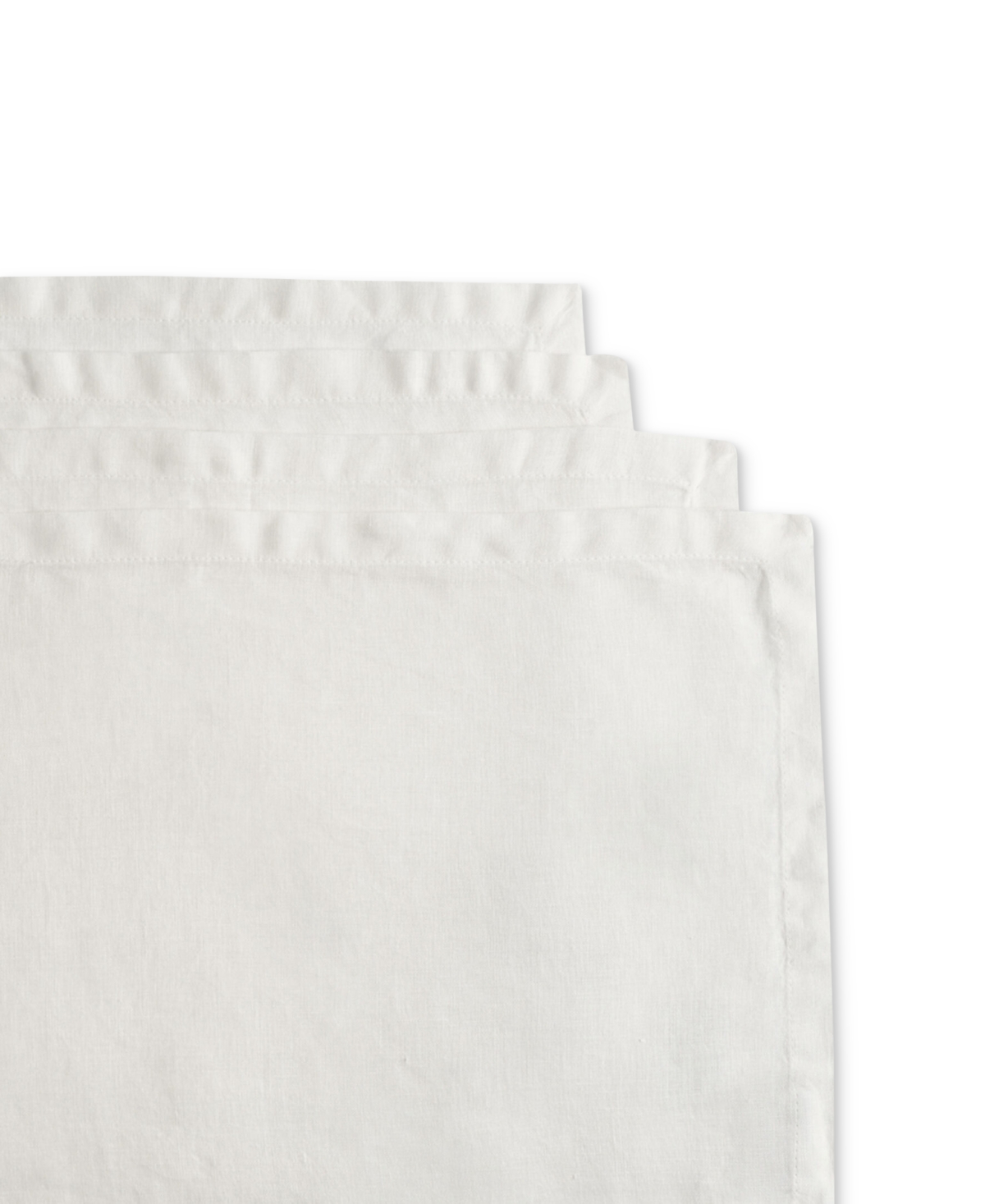 Year & Day Linen Solid-color Placemat, Set Of 4 In Moon