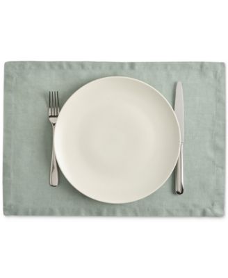 Linen Solid-Color Placemat, Set of 4