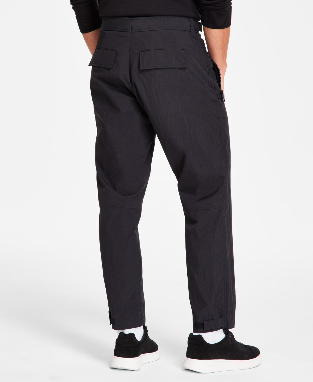 Hugo Boss Men's Geret Straight-Leg Water-Repellent Pants