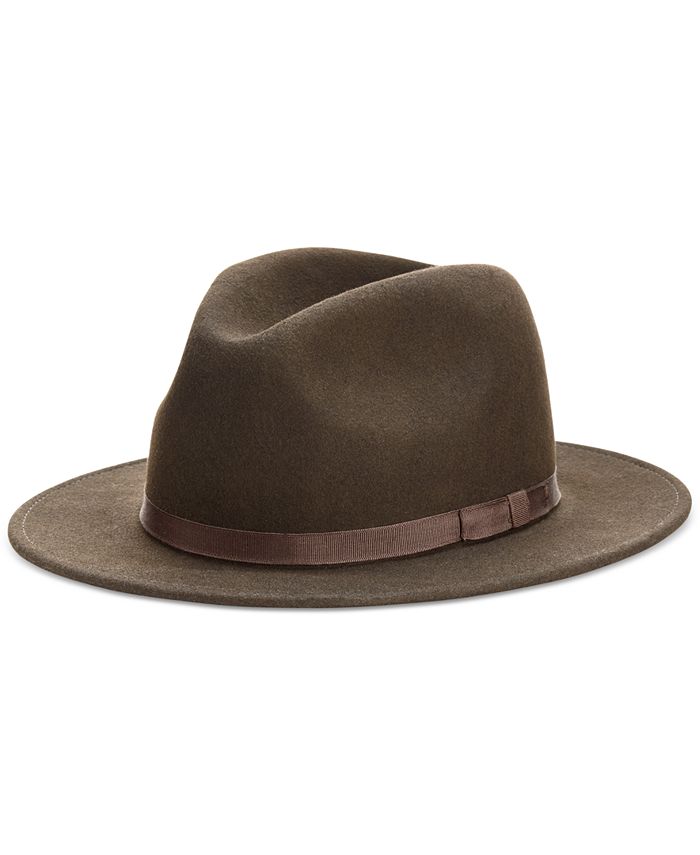 Country Gentleman Hats, Wilton Fedora - Black M