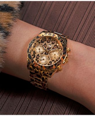 Women's Multi- Function Leopard Steel Watch 38mm