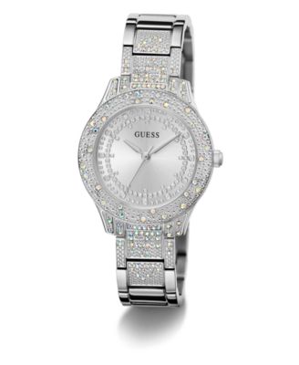 Women's Analog Silver Tone Steel Watch 36mm