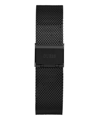 Men's Analog Black Mesh Watch 40mm