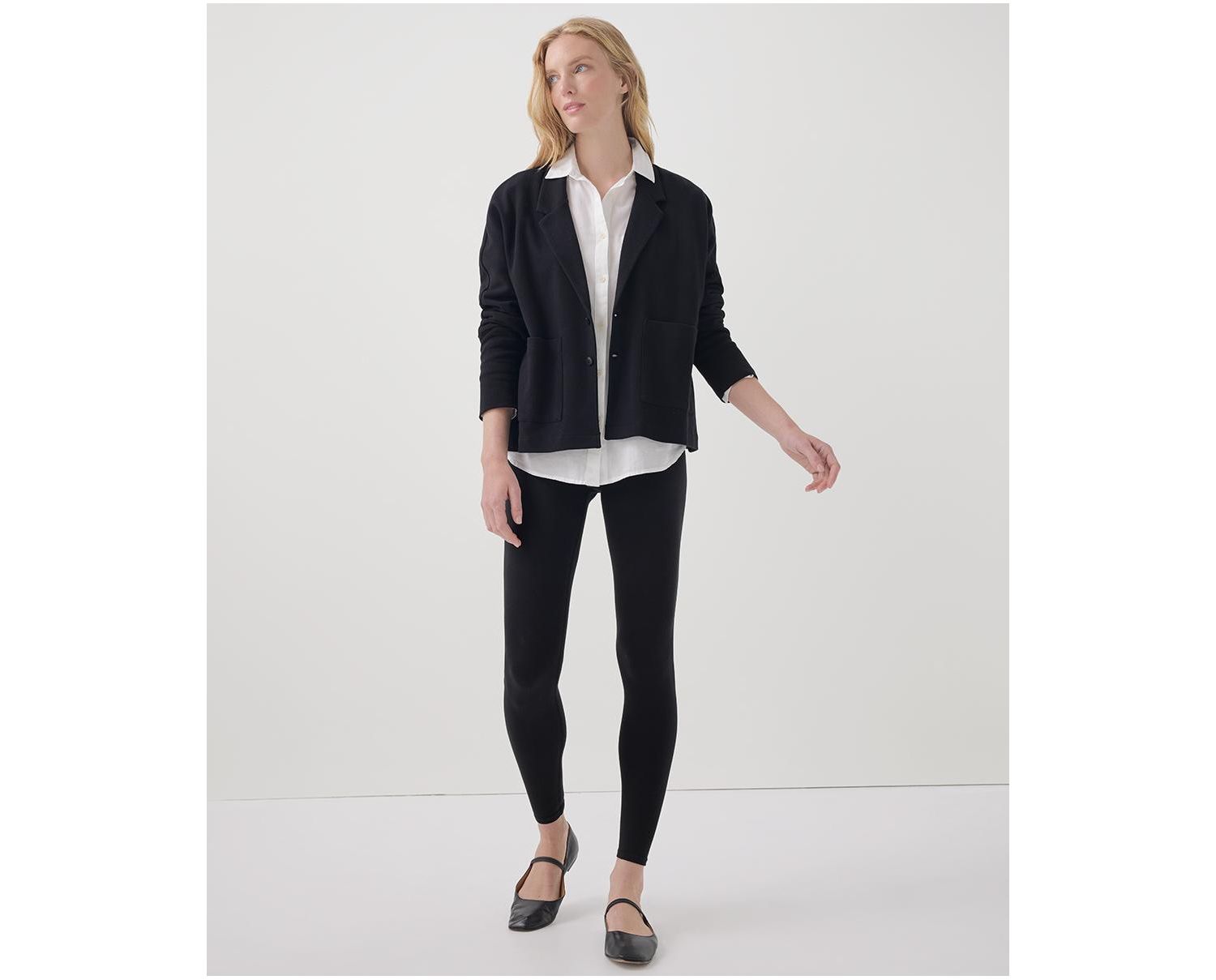 Women's Organic Cotton Airplane Relaxed Blazer