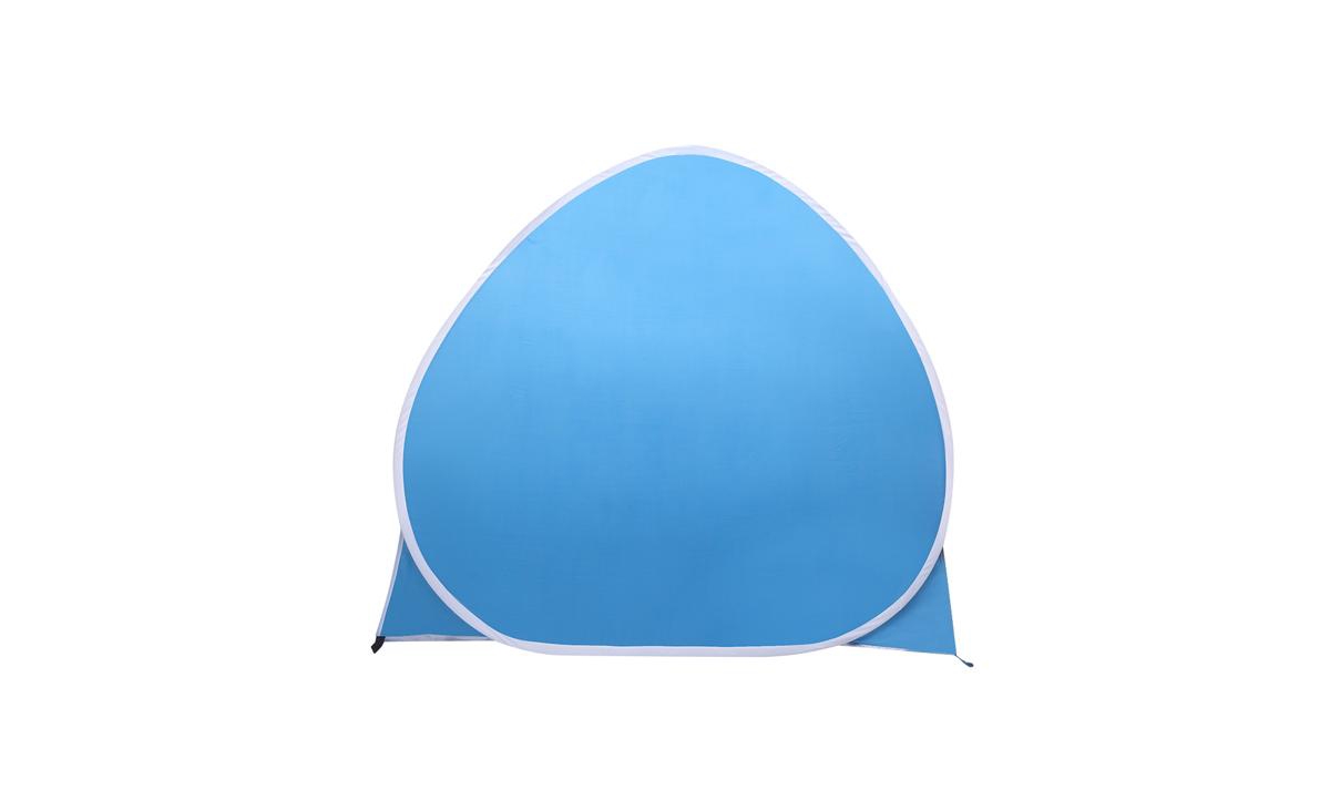 Slickblue 2-3 Person Beach Tent – Pop-Up Sun Shelter, Automatic Sun Umbrella, Ideal for Fishing and Beach - Blue