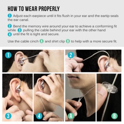 M6 PRO Noise-Isolating Musician's In-Ear Monitors