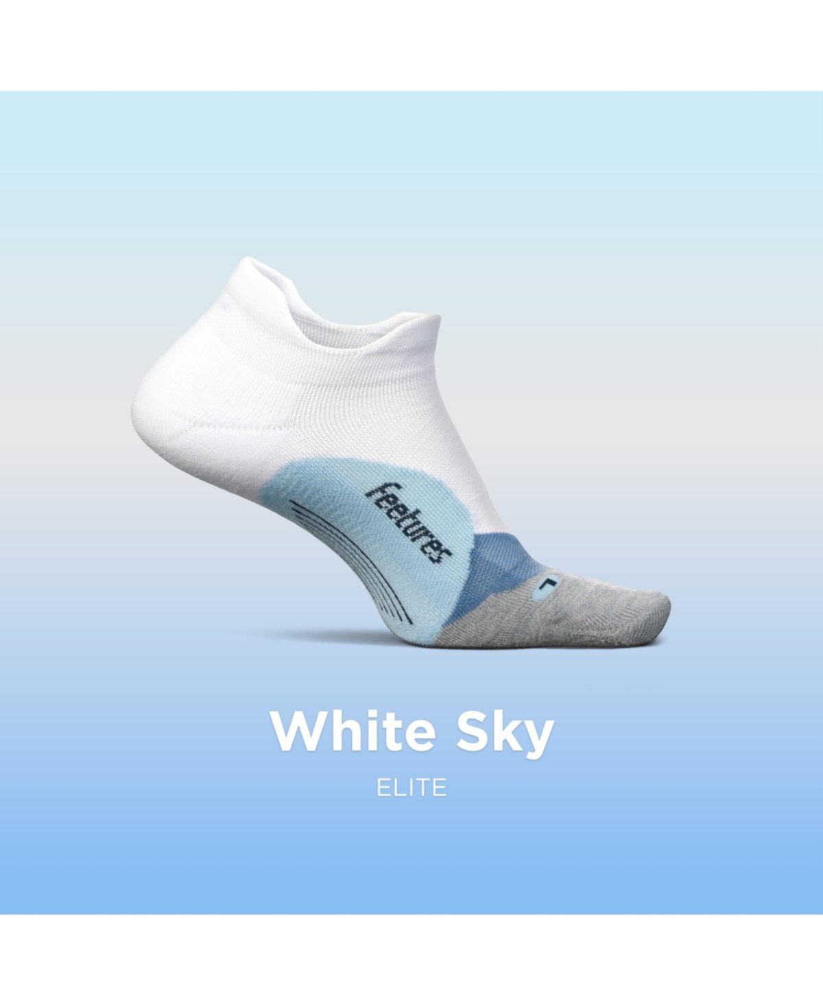 Feetures Men's Elite Light Cushion No Show Tab - Running Socks for Men & Women - Athletic Compression Socks - Moisture Wicking - Small