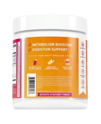 Detox Nourish Powder, Metabolism Support & Anti-Bloat Digestive Aid, Pink Lemonade, 310gm