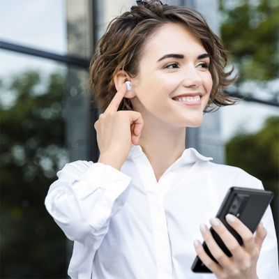 True Wireless Earbuds TWS Blueteeth 5.3 Headphones 20 Hours Battery