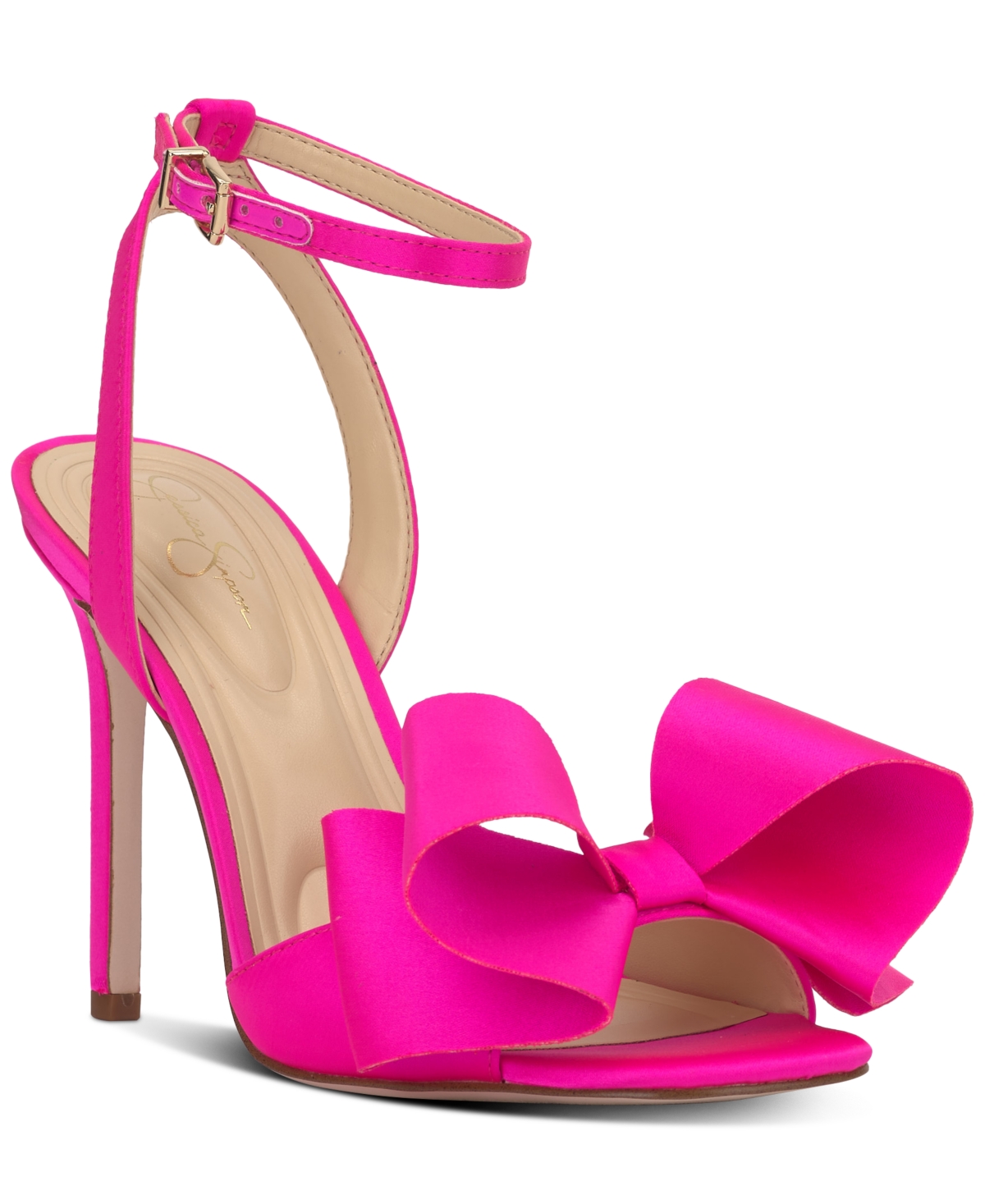 Jessica Simpson Olivine Bow High-Heel Stiletto Dress Sandals