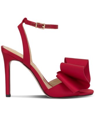 Women's Olivine Bow High-Heel Stiletto Dress Sandals