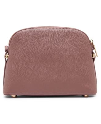 Dome Zip Top Detachable Card Case Crossbody Bag