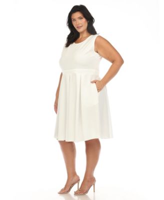 Plus Size Fit and Flare Dress