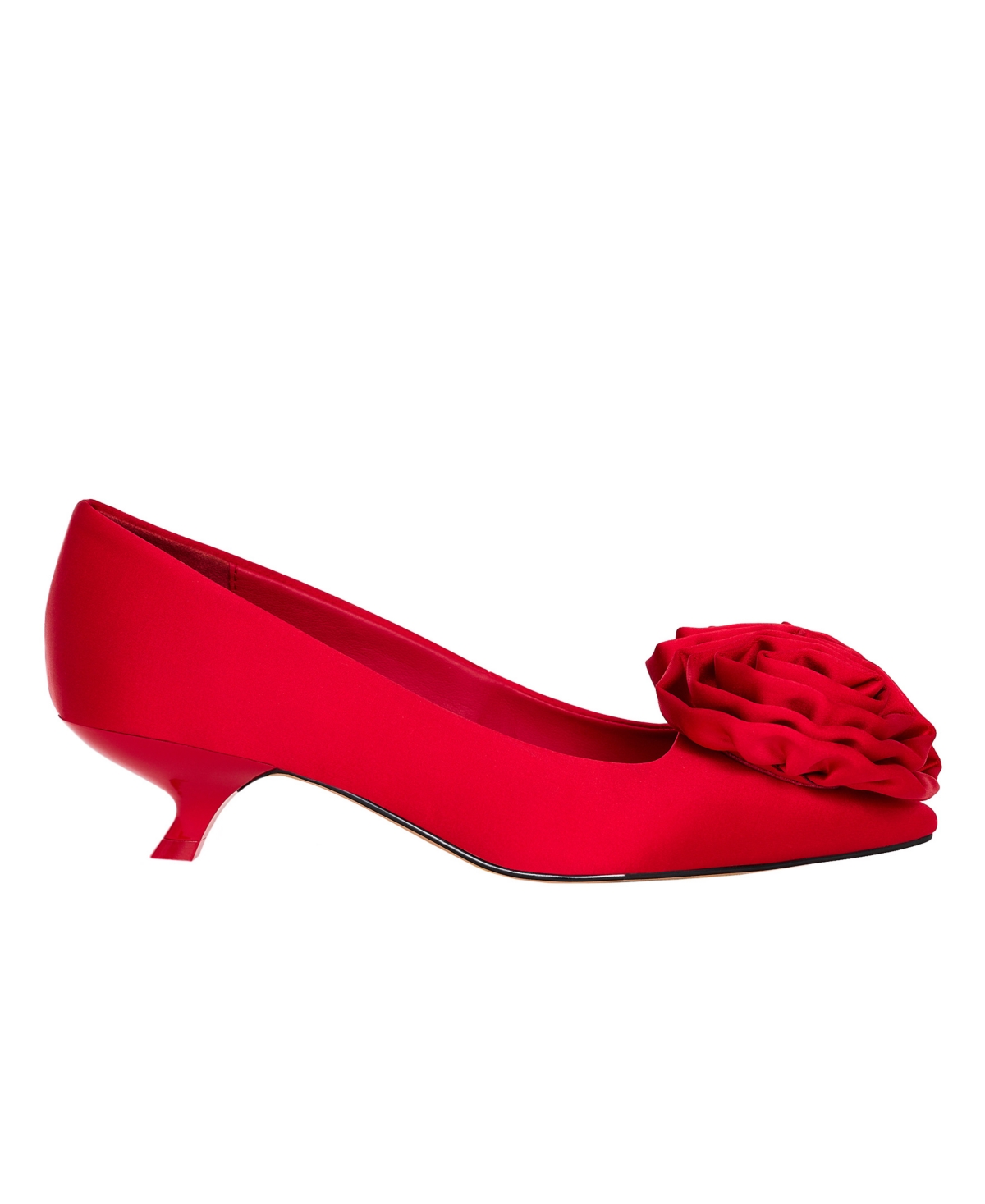 KATY PERRY WOMEN'S MICRO HEEL FLOWER PUMPS 