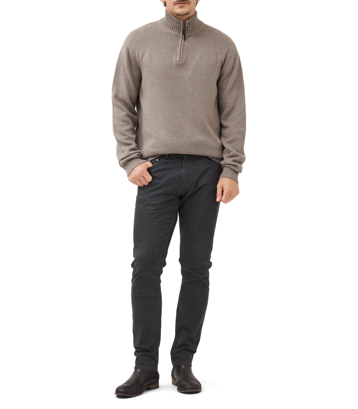 Rodd & Gunn Merrick Bay Knit In Gray