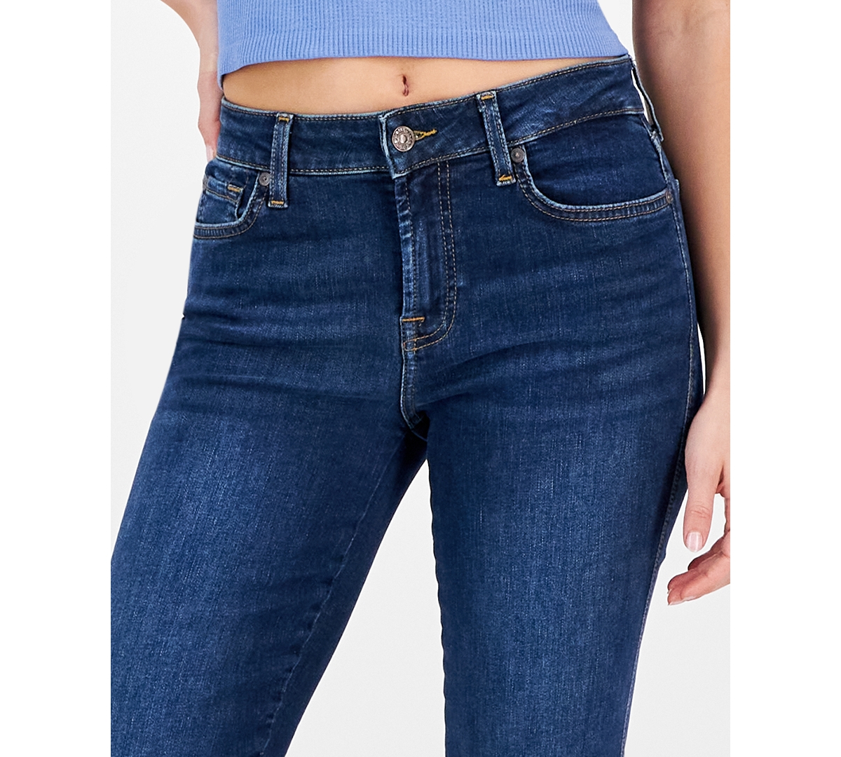 7 For All Mankind Women's Kimmie Mid-rise Bootcut Jeans In Freesia