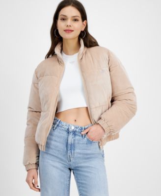 GUESS - Women's Couture Zip-Front Puffer Jacket