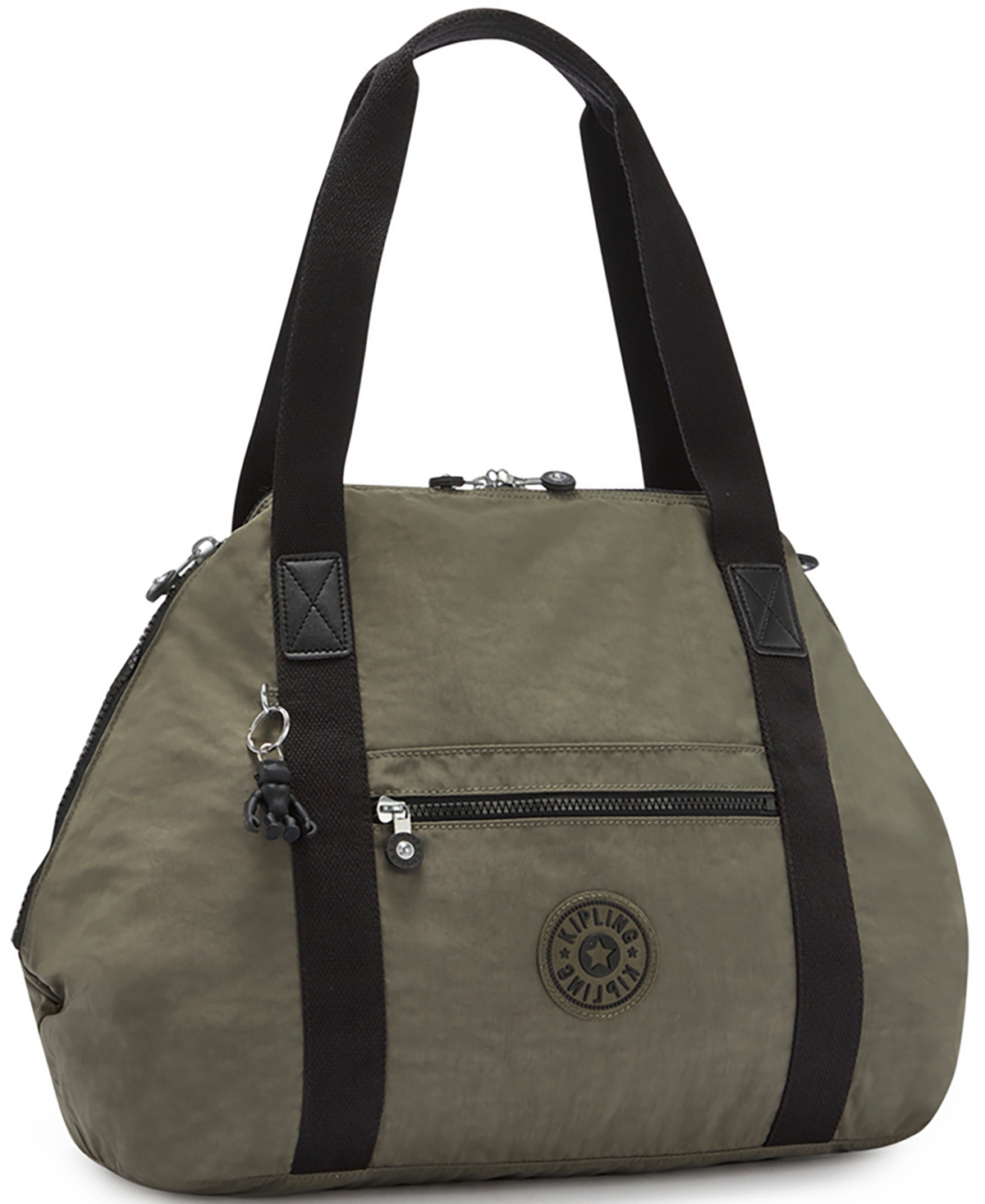 Kipling Art Medium Tote Bag In Green Moss