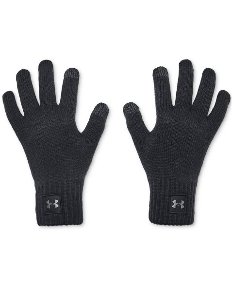 Мужские перчатки Under Armour Halftime Tech Touch Gloves, цвет: 003 Чёрный