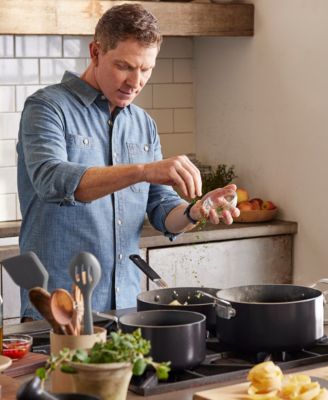 X Bobby Flay Professional Grade Ceramic Nonstick 13-Piece Cookware Set