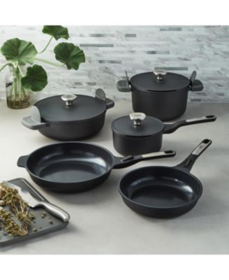 Leo Phantom 8pc Nonstick Ceramic Cookware Set, Recycled