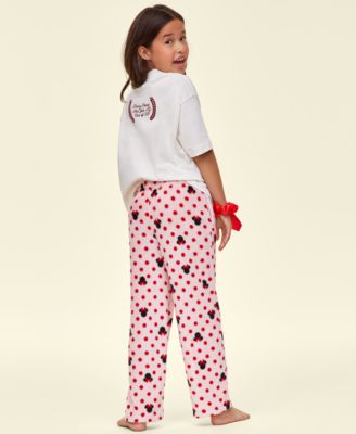 Little & Big Kids Unisex Minnie Mouse Plush Fleece Pants